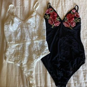 Two bodysuits